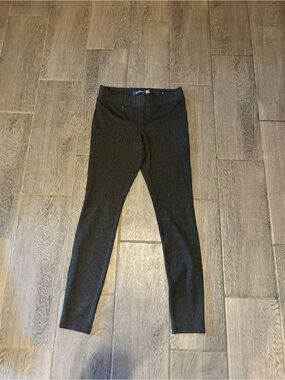 Old Navy black stevie skinny pants - size xs herringbone pattern